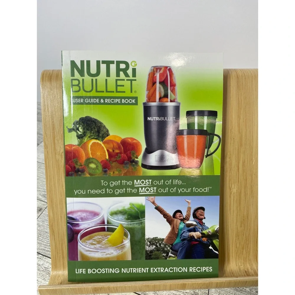 Nutribullet Bundle‎ - Natural Healing Foods and User Guide Recipe Book Set